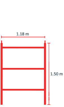 Andamio Ligero 1.18 m. X 1.5 m.